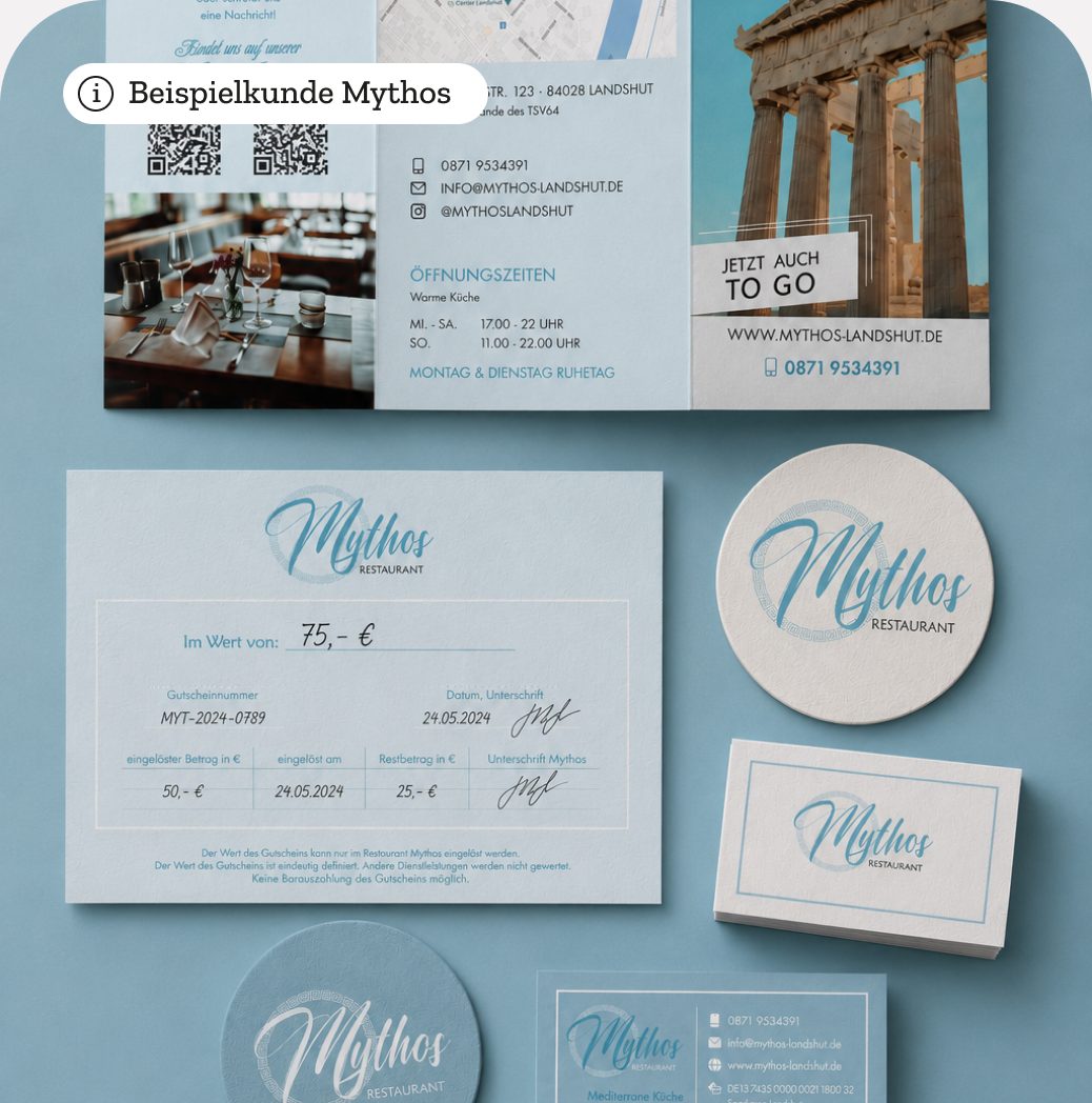 Arbeitsbeispiel aus dem Grafikdesign