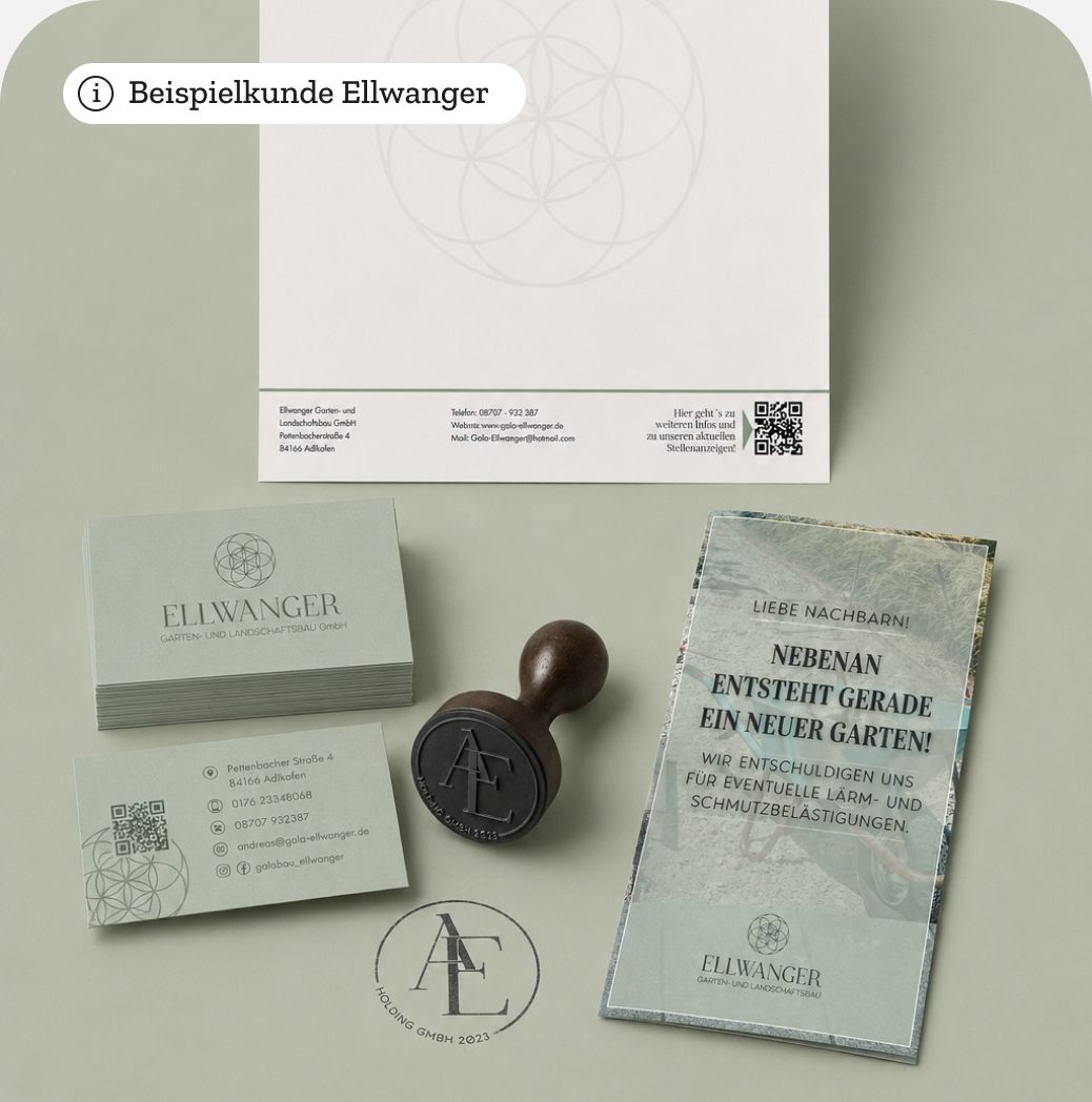 Arbeitsbeispiel aus dem Grafikdesign